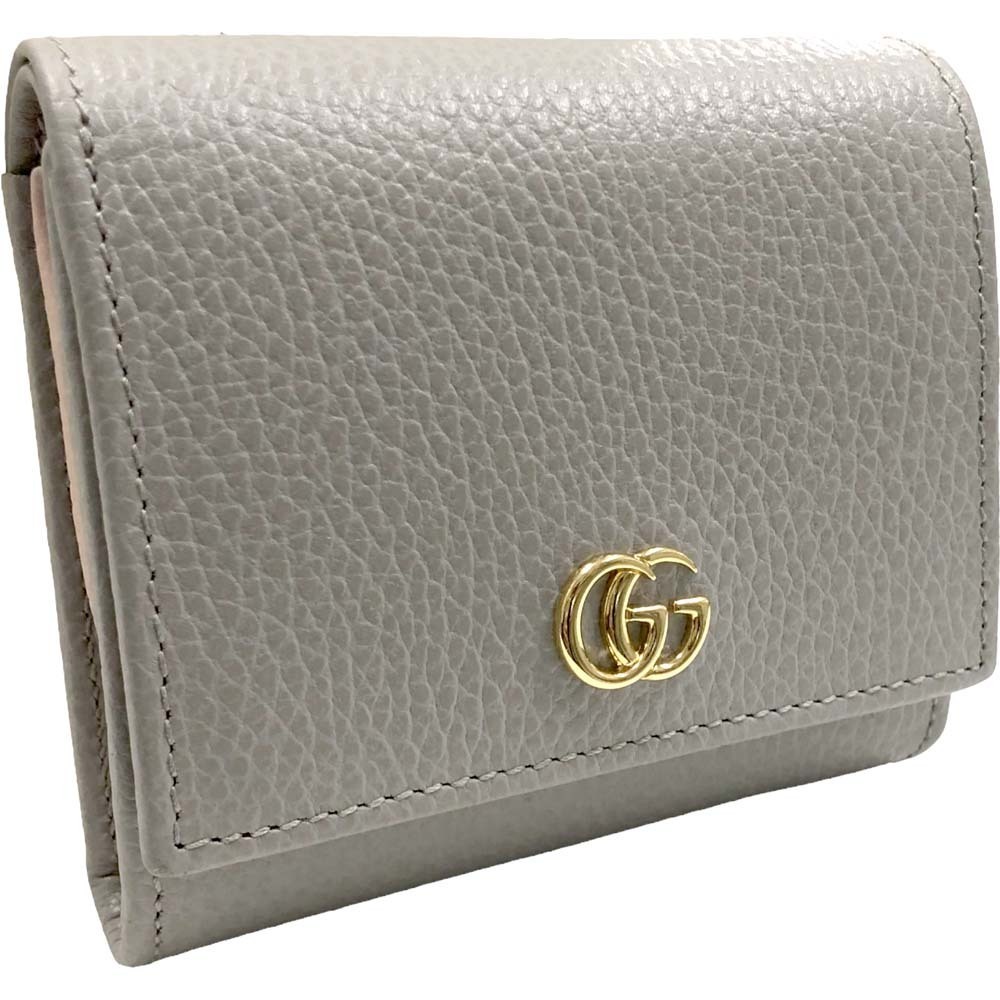 Gucci Double GG Wallet Bi fold Compact Bill coin wallet Purse GG Marmont Bi